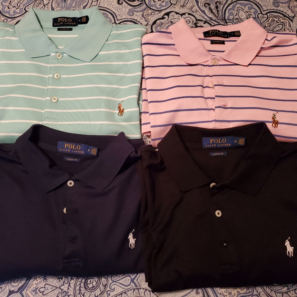 Polo Ralph Lauren Interlock Polos Classic Fit